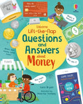 Cover Image for Lift-The-Flap Questions and Answers about Money -- Lara Bryan, Board Books