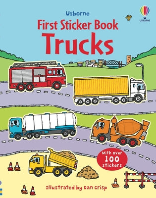Cover Image for First Sticker Book Trucks -- Sam Taplin, Paperback