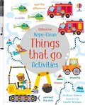 Cover Image for Wipe-Clean Things That Go Activities -- Kirsteen Robson, Paperback