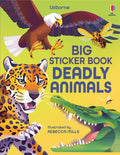 Cover Image for Big Sticker Book of Deadly Animals -- Alice James, Paperback