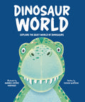 Cover Image for Dinosaur World: Explore the Busy World of Dinosaurs -- Olivia Watson, Hardcover