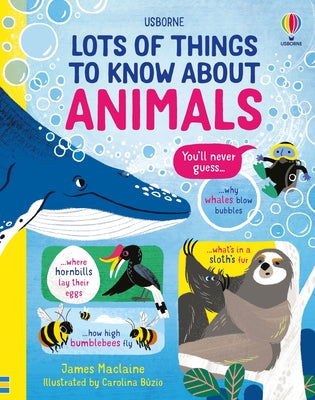 Cover Image for Lots of Things to Know about Animals -- James MacLaine, Hardcover