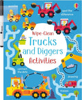 Cover Image for Wipe-Clean Trucks and Diggers Activities -- Gareth Williams, Paperback