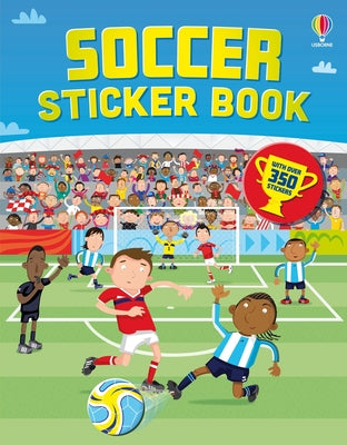 Cover Image for Soccer Sticker Book -- Fiona Watt, Paperback