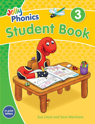 Cover Image for Jolly Phonics Student Book 3: In Print Letters (American English Edition) -- Wernham, Paperback