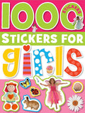Cover Image for 1000 Stickers for Girls [With Sticker(s)] -- Make Believe Ideas, Paperback