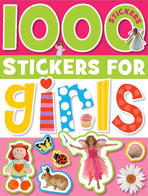 Cover Image for 1000 Stickers for Girls [With Sticker(s)] -- Make Believe Ideas, Paperback