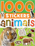 Cover Image for 1000 Stickers: Animals [With Sticker(s)] -- Make Believe Ideas, Paperback