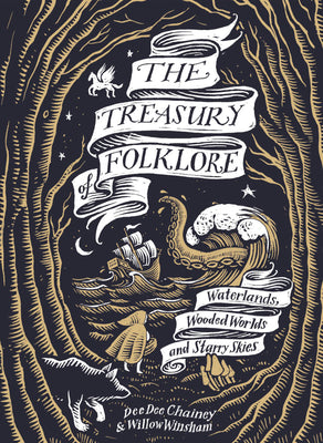Cover Image for The Treasury of Folklore -- Dee Dee Chainey, Hardcover