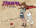 Cover Image for Thorn: The Complete Proto-Bone College Strips 1982-1986, and Other Early Drawings -- Jeff Smith, Paperback