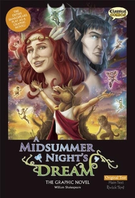 Cover Image for A Midsummer Night's Dream the Graphic Novel: Original Text -- William Shakespeare, Paperback