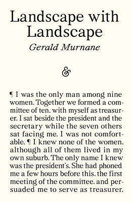 Cover Image for Landscape with Landscape -- Gerald Murnane, Paperback