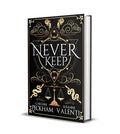 Cover Image for Never Keep (Book 1 in the Sins of the Zodiac Series) -- Caroline Peckham, Hardcover