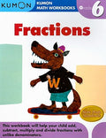 Cover Image for Kumon Grade 6 Fractions -- Michiko Tachimoto, Paperback