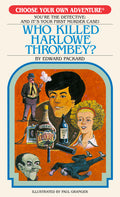Cover Image for Who Killed Harlowe Thrombey? -- Edward Packard, Paperback