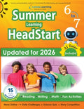 Cover Image for Summer Learning HeadStart, Grade 6 to 7: Fun Activities Plus Math, Reading, and Language Workbooks: Bridge to Success with Common Core Aligned Resourc -- Lumos Summer Learning Headstart, Paperback
