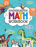 Cover Image for Kindergarten Math Activity Workbook: 101 Fun Math Activities and Games Addition and Subtraction, Counting, Money, Time, Fractions, Comparing, Color by -- Jennifer L. Trace, Paperback