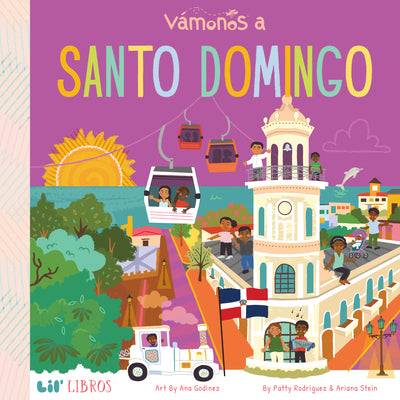 Cover Image for Vámonos: Santo Domingo (Bilingual: English/Spanish) -- Patty Rodriguez, Board Books