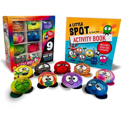 Cover Image for A Little Spot of Feelings 9 Plush Toys with Activity Book Box Set -- Diane Alber, Paperback