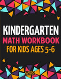 Cover Image for Kindergarten Math Workbook for Kids Ages 5-6 -- Wizo Learning, Paperback