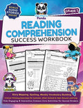 Cover Image for Reading Comprehension 2nd Grade Success Workbook: Story Mapping, Spelling, Weekly Vocabulary Building Critical Thinking Exercises for Summer, After-Sc -- Polymath Panda, Paperback