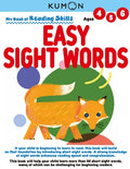 Cover Image for Kumon My Bk of Reading Skills: Easy Sight Words -- Kumon Publishing, Paperback
