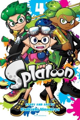 Cover Image for Splatoon, Vol. 4 -- Sankichi Hinodeya, Paperback