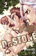 Cover Image for Dr. Stone, Vol. 2: Two Kingdoms of the Stone World -- Riichiro Inagaki, Paperback