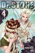 Cover Image for Dr. Stone, Vol. 4: Senku's Lab -- Riichiro Inagaki, Paperback