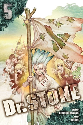 Cover Image for Dr. Stone, Vol. 5: Tale for the Ages -- Riichiro Inagaki, Paperback