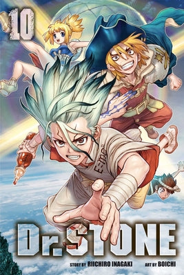 Cover Image for Dr. Stone, Vol. 10: Wings of Humanity -- Riichiro Inagaki, Paperback