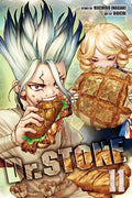 Cover Image for Dr. Stone, Vol. 11: First Contact -- Riichiro Inagaki, Paperback