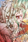 Cover Image for Dr. Stone, Vol. 15: The Strongest Weapon Is... -- Riichiro Inagaki, Paperback