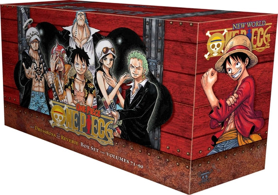 Cover Image for One Piece Box Set 4: Dressrosa to Reverie -- Eiichiro Oda, Paperback