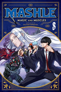 Cover Image for Mashle: Magic and Muscles, Vol. 8: MASH Burnedead and the Four Diamond Rings -- Hajime Komoto, Paperback