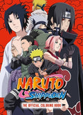 Cover Image for Naruto Shippuden: The Official Coloring Book -- Viz Media, Paperback
