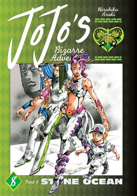 Cover Image for Jojo's Bizarre Adventure: Part 6--Stone Ocean, Vol. 8 -- Hirohiko Araki, Hardcover