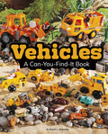 Cover Image for Vehicles: A Can-You-Find-It Book -- Sarah L. Schuette, Paperback