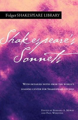 Cover Image for Shakespeare's Sonnets -- William Shakespeare, Paperback