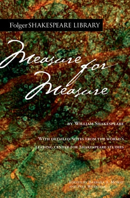 Cover Image for Measure for Measure -- William Shakespeare, Paperback