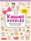 Cover Image for Kawaii Doodles: Supercute Drawings in Four Easy Steps (with Over 1,250 Illustrations) -- Yuu, Paperback