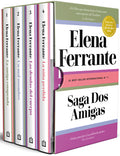 Cover Image for Estuche Saga DOS Amigas (La Amiga Estupenda / Un Mal Nombre / Las Deudas del Cuerpo / La Niña Perdida) / Neapolitan Novels Saga. Boxed Set -- Elena Ferrante, Paperback