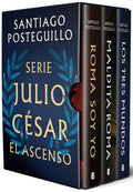 Cover Image for Estuche Serie Julio César: El Ascenso (Roma Soy Yo; Maldita Roma; Los Tres Mundos) / The Ascension Trilogy Boxed Set -- Santiago Posteguillo, Hardcover