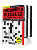Cover Image for Crossword Puzzles Boxed Set: 4 Books, 680+ Engaging Crossword Puzzles -- Wonder House Books, Other