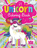 Cover Image for 101 Unicorn Colouring Book: Fun Activity Colouring Book for Children -- Wonder House Books, Paperback