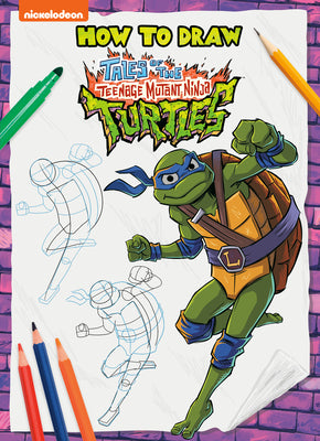 Cover Image for How to Draw the Teenage Mutant Ninja Turtles -- Random House, Paperback