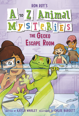 Cover Image for A to Z Animal Mysteries #7: The Gecko Escape Room -- Ron Roy, Paperback