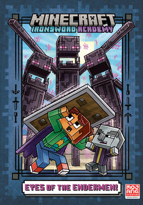 Cover Image for Eyes of the Endermen! (Minecraft Ironsword Academy #4) -- Caleb Zane Huett, Hardcover