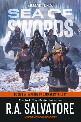Cover Image for Sea of Swords: Dungeons & Dragons: Book 3 of the Paths of Darkness Trilogy -- R. A. Salvatore, Paperback