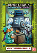 Cover Image for When the Warden Calls (Minecraft Ironsword Academy #5) -- Caleb Zane Huett, Hardcover